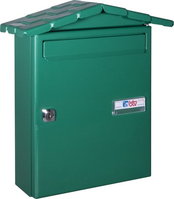 btv 02101 mailboxes Verde Acero