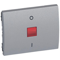 Legrand 771318 Wandplatte/Schalterabdeckung Aluminium