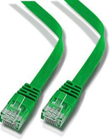 Microconnect V-UTP601G-FLAT kabel sieciowy Zielony 1 m Cat6 U/UTP (UTP)