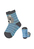 Sterntaler AIR Motiv Wolf Unisex Crew-Socken Blau, Grau