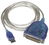 C2G Port Authority USB Serial DB25 Adapter 6ft serial cable USB Type-A DB-25