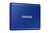 Samsung Portable SSD T7 1 TB Niebieski