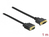 DeLOCK 86756 Videokabel-Adapter 1 m DVI-A VGA (D-Sub) Schwarz