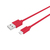Celly PCUSBMICRORD cavo USB 1 m USB A Micro-USB B Rosso