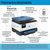 HP OfficeJet Pro Stampante multifunzione HP 9125e, Colore, Stampante per Piccole e medie imprese, Stampa, copia, scansione, fax, HP+; idonea a HP Instant Ink; stampa da smartpho...