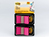 Post-It Flags, Bright Pink, 1 in Wide, 50/Dispenser, 2 Dispensers/Pack Selbstklebende Fahne 50 Blätter