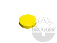 Extra starke Organisationsmagnete ø25mm für Glasboards aus NdFeB, in der Farbe gelb