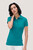 Damen Poloshirt MIKRALINAR®, smaragd, 6XL - smaragd | 6XL: Detailansicht 7