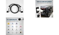 IWH Câble de recharge pour voiture électrique, 2x Type 2 (11570286)
