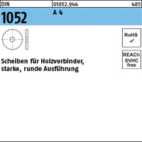 DIN 1052 Scheiben f. Holzverb. A 4 23 x 80 x 8 A 4 VE=S