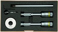 MITUTOYO 3 ponton mérő furatmikrométer készlet skáladobos : 12 - 20 mm / 0,005 mm 368-912