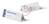 Durable Clear Acrylic Table Place Name Holders and Inserts | 10 Pack | 105x297mm