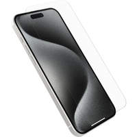 OtterBox Premium Glass Antimicrobial Apple iPhone 15 Pro Max - Transparent - ProPack (ohne Verpackung - nachhaltig) - Displayschutzglas/Displayschutzfolie