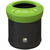 EcoAce Open Top Recycling Bin - 52 Litre - Orange - Mixed Recycling - Light Green Lid