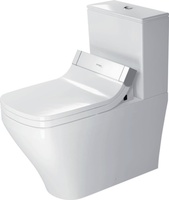 DURAVIT 2156592000 Stand-WC-Kombination DURASTYLE tief, 370 x 700 mm, SensoWash,