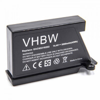 VHBW akkumulátor LG porszívó robotokhoz, például EAC60766101, 3000mAh, Li-Ion, 14.4V