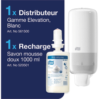 TORK Distributeur Starter Pack, livré avec cartouche savon multi-usages 520501