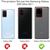 NALIA Motiv Case für Samsung Galaxy S20 Ultra, Silikon Handy Hülle Schutz Tasche Circle Flowers
