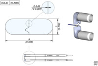 Abisolierkartusche, für Präzisionspinzette, W14040G