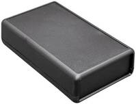 Kézi műszerdoboz ABS műanyag 110 x 75 x 25 mm, fekete, Hammond Electronics 1593NBK