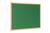 Bi-Office Earth-It Executive Green Felt Noticeboard Oak Wood Frame 1200x900mm