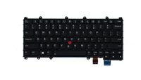 Keyboard SUNREX BLACK NORDI 01HW654, Keyboard, Nordic, Lenovo, ThinkPad X380 Yoga Einbau Tastatur