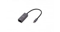 USB-C (m) to Gigabit Ethernet (f) adapter - silver Karty / Adaptery interfejsów