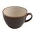 Olympia Kiln Cappuccino Cup Smoke in Grey Made of Porcelain 12oz / 340ml