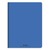 CONQUERANT C9 Cahier piqûre 17x22cm 60 pages 90g grands carreaux Seyès. Couverture polypropylène Bleu