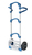 fetra® Kompaktkarre "Wuppi", klappbar, Lufträder, 200 kg, Schaufel 425 x 165 mm, Höhe 1250 mm