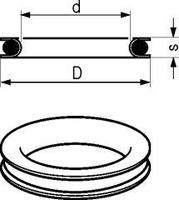 M-Kupplungsdichtung SKD 3"TE/VI