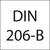 Handreibahle DIN206 HSS Form B 24,0mm FORMAT