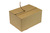 Karton 1-wellig, 310x230x81-160mm, Qualtität 1.3B, braun, Automatikboden, A4