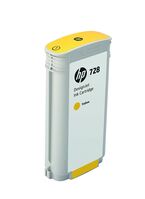 HP 728 130 ml-es DesignJet tintapatron sárga (F9J65A)