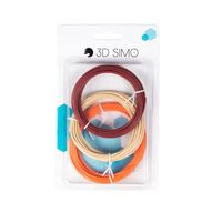 3D Simo PLA III filament barna, bőrszínű, narancssárga (G3D3107)