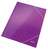 Leitz WOW karton gumis mappa lila (39820062)