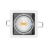 LED Downlight MINI KARDAN E1 BIO, eckig, 1-flammig, 38°, 7W, 4000K, IP40, titan matt