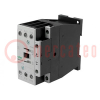 Contactor: 3-pole; NO x3; Auxiliary contacts: NC; 130VDC; 17A; 690V