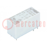 Relay: electromagnetic; DPST-NO; Ucoil: 24VDC; 8A; 8A/250VAC; PCB