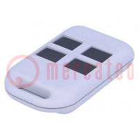 Enclosure: for remote controller; X: 36mm; Y: 59mm; Z: 13mm