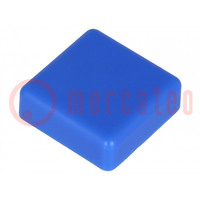 Button; square; blue; 12x12mm; TACTS-24N-F,TACTS-24R-F