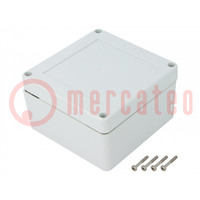 Custodia: universale; X: 105mm; Y: 105mm; Z: 60mm; ZP; policarbonato