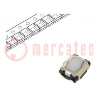 Microswitch TACT; SPST; Pos: 2; SMT; none; 3.5N; 2.9x3.5x1.4mm