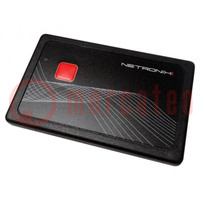 RFID Card; 54x85x7mm; black; 125kHz,869MHz; ACTS-2