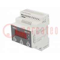 Meter: rpm velocity; digital,mounting; for DIN rail mounting