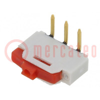 Switch: slide; Pos: 2; 0.001A/0.01VDC; THT; Leads: for PCB,angled