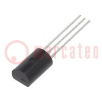 Transistor: NPN; bipolaire; 100V; 1A; 0,9W; TO92