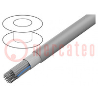 Conduttore: a nastro; rotondo; 1,27mm; filo cordato; Cu; PVC; 30,5m