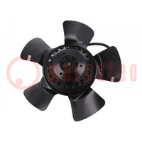 Ventilateur: AC; axial; 230VAC; Ø195x68,5mm; à billes; IP44; noir