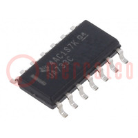 IC: video amplifier; programmable gain; 6VDC; Ch: 2; SO14; 3.6mA